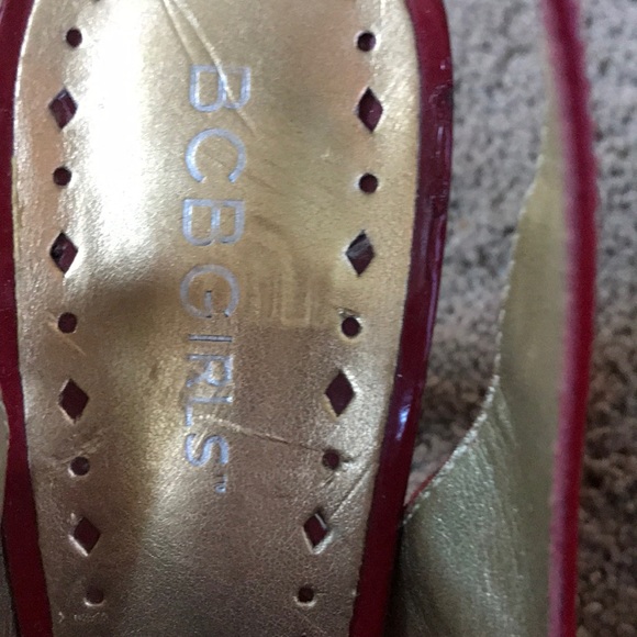 Red patent BCBG Girls Heels - Picture 3 of 3